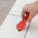 Scraper with a blade for windows, walls and floor