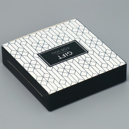 Confectionery packaging, “For You” box, 14 x 14 x 3.5 cm-2