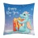 Pillowess Decorative Ethel "Happy New Year" 40x40 cm, 100 polyester, velor