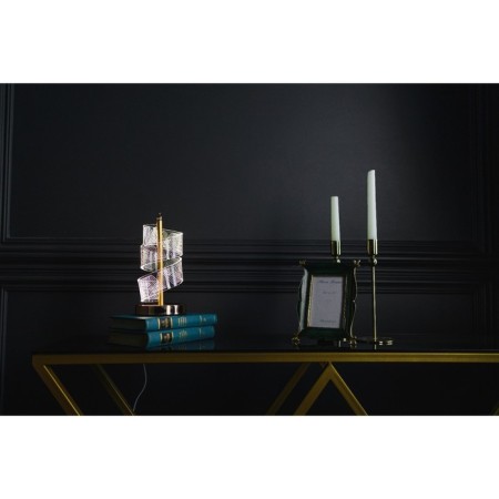 Highway Lamp "Spiral" LED 5W gold 11x11x25 cm Risalux-9