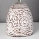 E14 40w-chocolate 20x20x30 cm Risalux table lamp "Isabella"