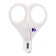 Baby manicure scissors with a protective cap