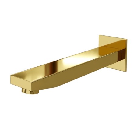 Built -in spout for the bath Wasserkraft A187, brass, gold