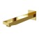 Built -in spout for the bath Wasserkraft A187, brass, gold