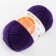 Yarn "Bead" 100% acrylic 450m/100g (698-t. Purple)
