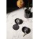 Bergenson Bjorn Marm jewelry box, 10.5x11.8 cm, color black marble