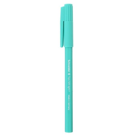 Ballic handle Schneider Tops 505 F, node 0.8 mm, blue ink, case pastel mix-6