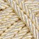 The cord is twisted decorative, without braid, No. 0.2, 12 mm, 25 m