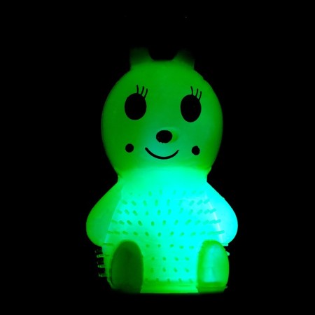 Hedgehog "Butterfly" light with a squeak, color mix-6