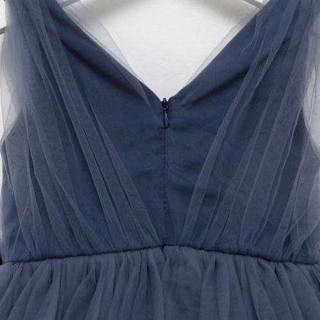 Платье нарядное для девочки KAFTAN, рост 110-116 см (32), цвет серо-синий-8