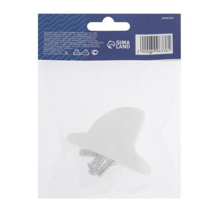 Holder for shower watering can Zein Z81, unregulated, plastic, white-9