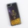 IPhone 7.8 phone case with sparkles inside Stars, 6.8 × 14 cm