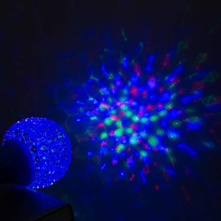 Light device "Cup" 10 cm, glow RGB, 220 V, blue-2