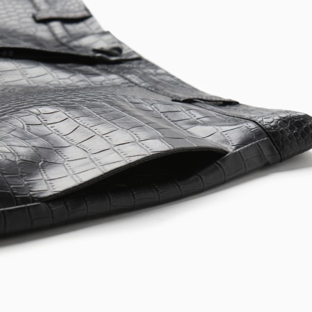 Women's pants (eco-leather) minku: Eco leather Black color, rr 44-8