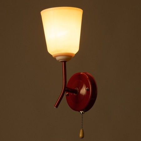 Sconces "Online" (Tsil.) 1x15W E27 Model: BR 02080 red 10.5x15x27cm-2