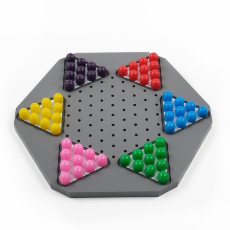 Checkers "Chinese", 60 chips, 28 x 28 cm-2