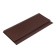 Planing is a low -off 100 x 300 mm, 56 sheets, on the crest, a boumvinyl cover, brown