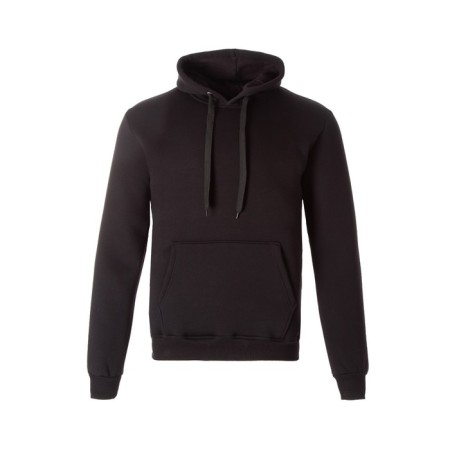 Sweatshirt with the basis of men, the color is black, size 56-4