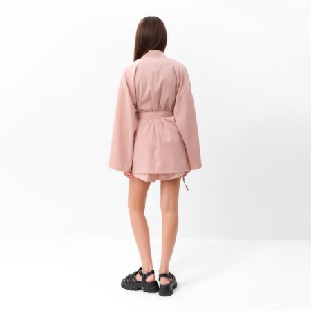 Women's costume (kimono and shorts) Mist Summer Time, powder, r.48-3