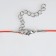 Bracelet "Brill" polyhedron, white color in silver