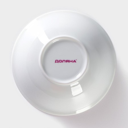 Board Ceramic Deep Dolyana "Machine", 400 ml, d = 15 cm, white color-4
