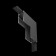 Interior Connector for the Technical TRA034ICL-41B, 10x10x5.2 cm, black color, black