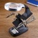 The third hand for soldering 2.5x, 5x, with backlight, 20*21*15 cm, 3AAA,