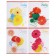 Notebook of 48 sheets in the cage "flowers and glomeruli", cover-ersatz cover, type "d" unit, (white), mix