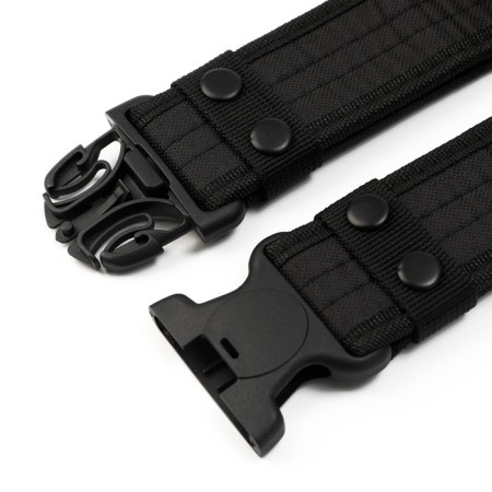Tactical belt, 130 cm, width 5 cm, black-4