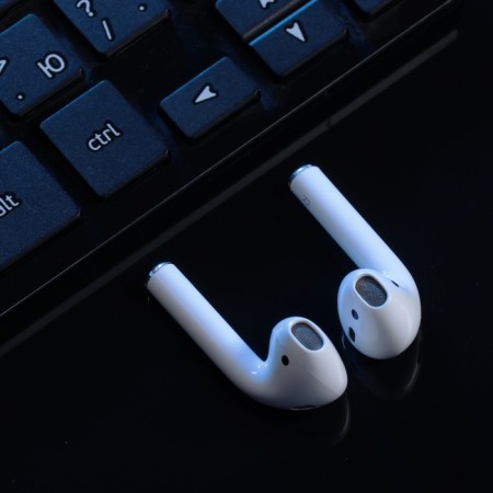 Wireless headphones Windigo W22, TWS, Bluetooth 5.0, 40/500 mAh, sensor, glossy, white-3