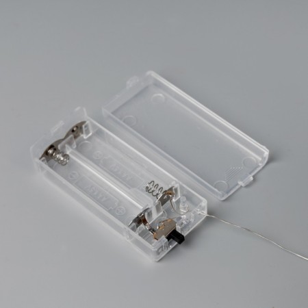 LED figure "Funned cones" 40, 60, 80 cm, textiles, metal, AAX2 batteries (not in the kit), glow warm white-4