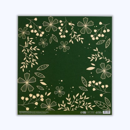 Scrapbooking paper "Field Plants", 30.5 x 32 cm, 180 g/m²-2