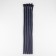 Metal zipper, No. 5, connective, automatic lock, 50 cm, dark blue color/nickel