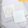 Wedding invitation "Patterns", 16 x 16 cm