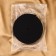 Linen gum, 40 mm, 20 m, black color
