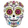 Foil ball 27 "Kalaver Skull, figure