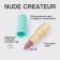 Vivienne Sabo Nude Createur lipstick, tone 02 Light beige