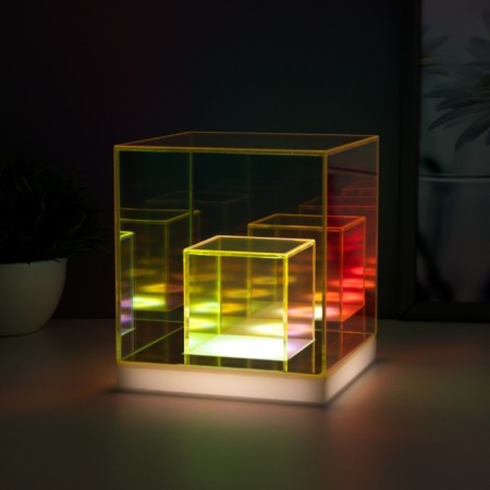 Spinker "Square" LED USB 15x15x23 cm Risalux-4