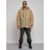 Male winter park, size 48, beige color