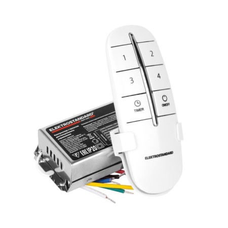 4-channel controller for remote control of lighting Elektrostandard, 16002, white color-2