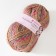 Yarn "Rainbow style" 25% wool, 75% pan 200m/100g (1136 m)