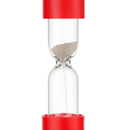 Sanding clock desktop for 1 minute, H -12 cm, D - 4.4 cm, package package, mix-1
