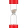 Sanding clock desktop for 1 minute, H -12 cm, D - 4.4 cm, package package, mix