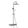 Show system Wasserkraft a113.067.155.ch Thermo, tropical shower, thermostat, chrome/white 1011510