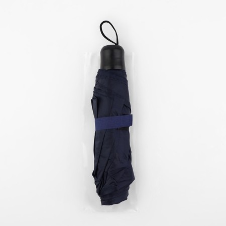 Mechanical “monoton” umbrella, 3 additions, 8 spokes, r = 48 cm, dark blue color-3