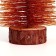 New Year's decor "Fir tree in gold" with sparkles, 8 × 8 × 30 cm