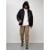 Male spring jacket, size 48, black color