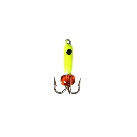 Mormyshka Chertic Lime, Black Eye, Weight 0.45 g-1