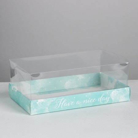 Confectionery box "Havy a nice day", 22 x 8 x 13.5 cm