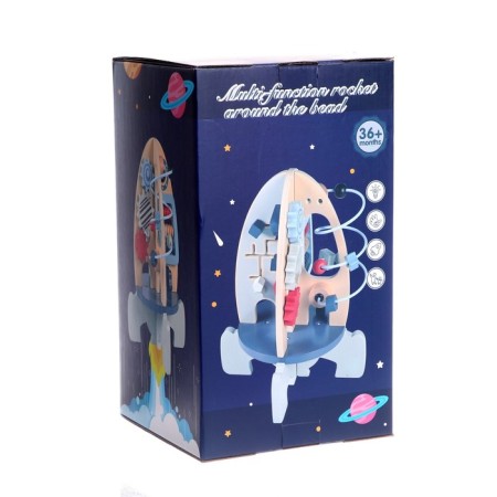 Children's Logical Center "Rocket" 22 × 22 × 30 cm-6